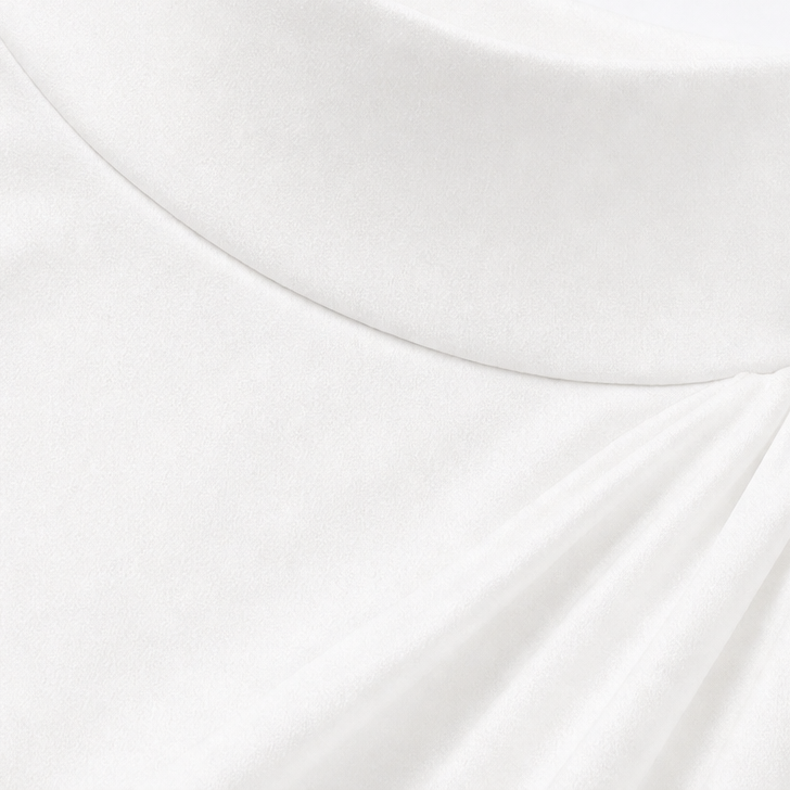 Wearbella – Klänning midi z siateczkowymi ręKaffemi i stójką