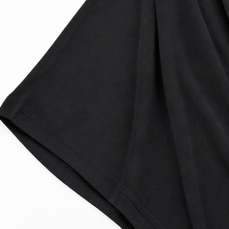 Wrapelle – Blus z marszczeniem i urringning typu cowl z ręKaffemi nietoperzami