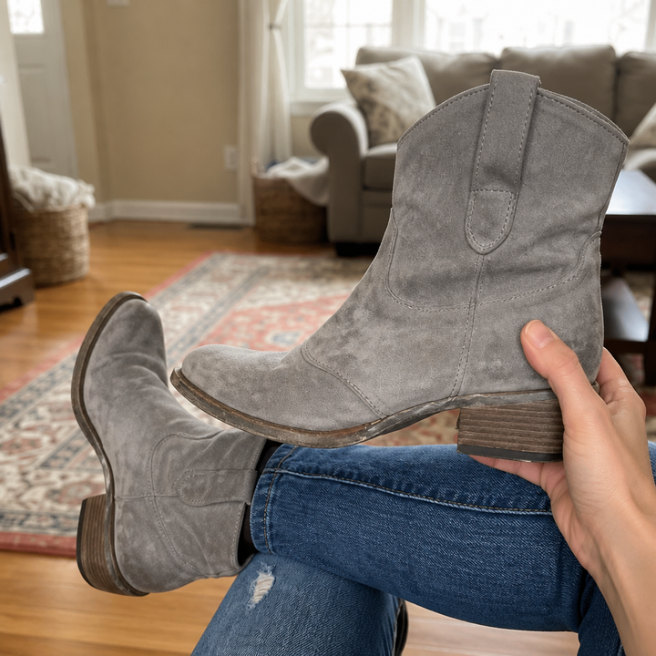 Charwell – Mocka Boots Western ankelhöga