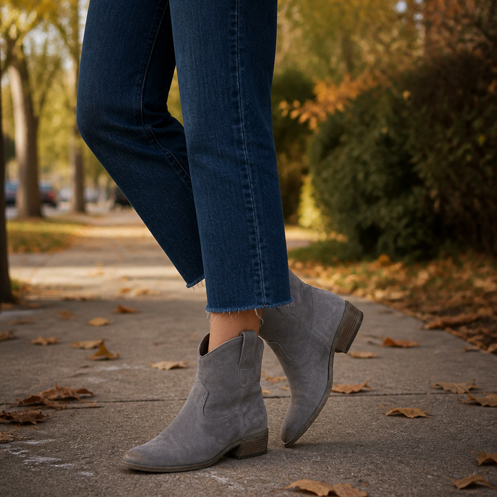 Charwell – Mocka Boots Western ankelhöga
