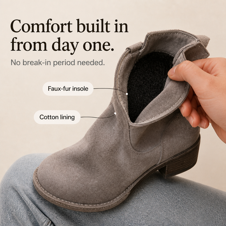 Charwell – Mocka Boots Western ankelhöga