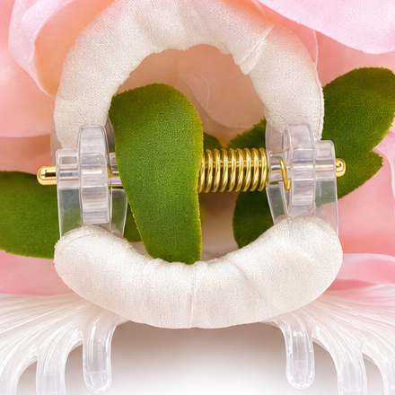 Petalyn – Blommig Klips för Hår z Tkaniny (2-pack)