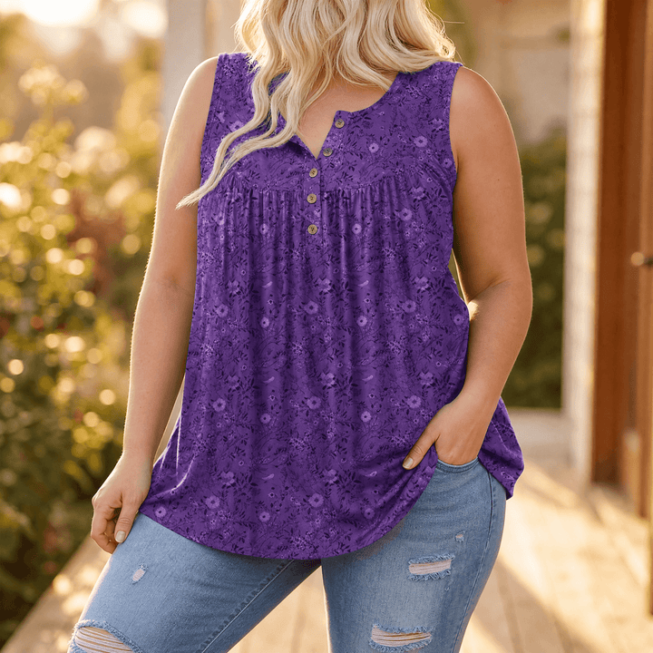 Florelle – Sommar blus utan ärmar