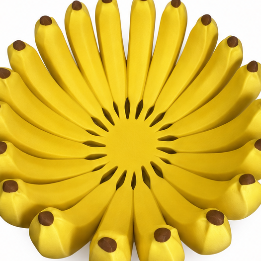 Frutera – Dekorativ Miska på Owoce i form av Bananów på Blaty