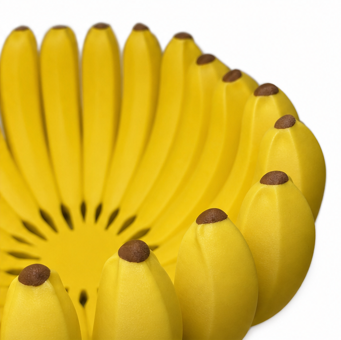 Frutera – Dekorativ Miska på Owoce i form av Bananów på Blaty