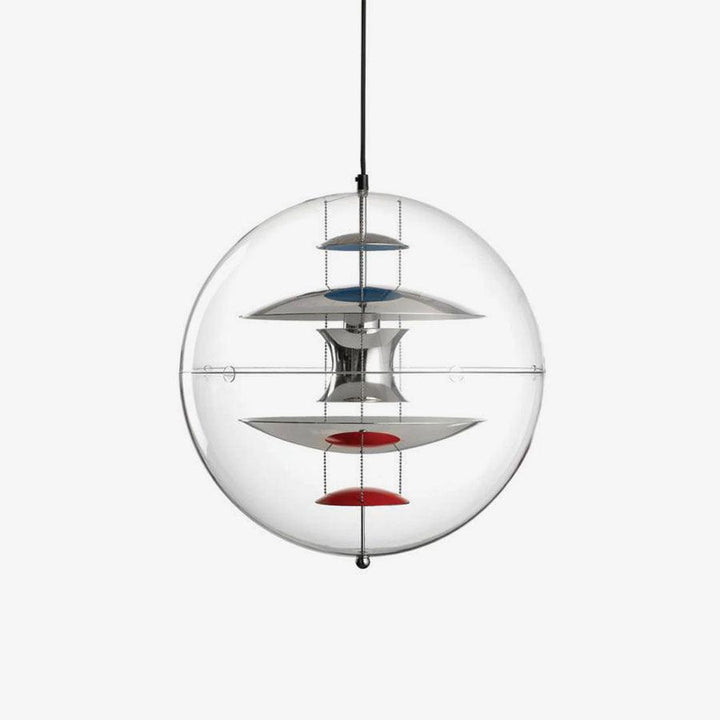 Rund Kula Hängande Lampa