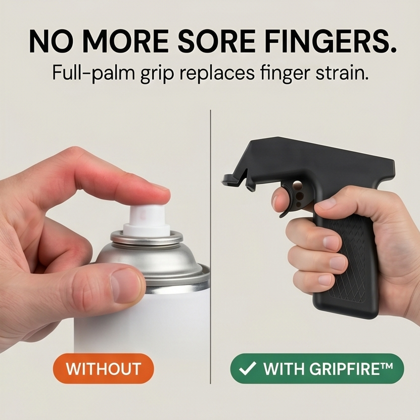 Gripfire – Hållare pistoletu natryskowego Snap-On för varje puszki
