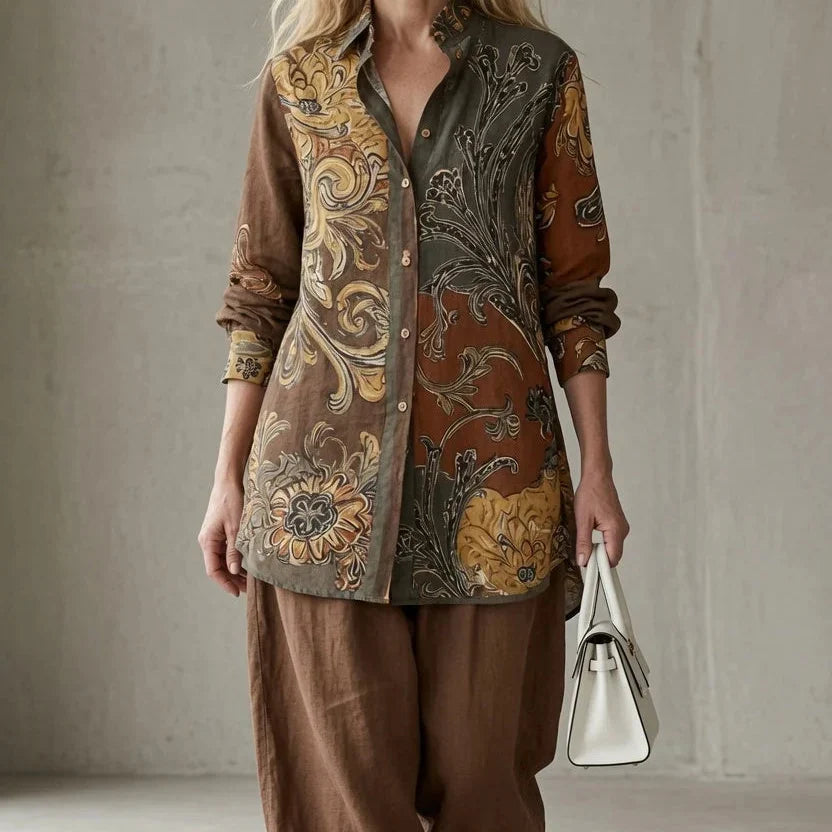 Wovana Set – Set Tuniki i Byxor w Stilu Boho