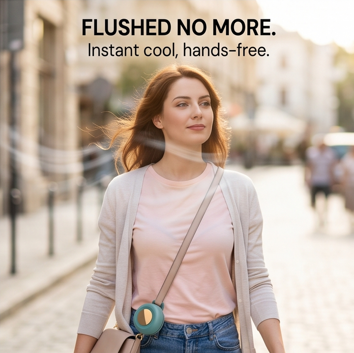 Breezly – Trådlös wentylator på klips