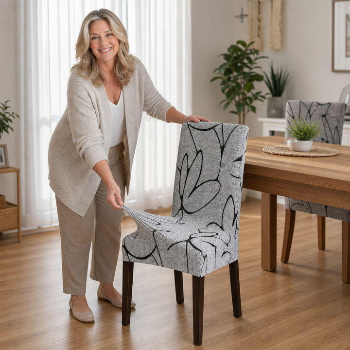 Snugchair – Elastisk överdrag på krzesło jadalniane