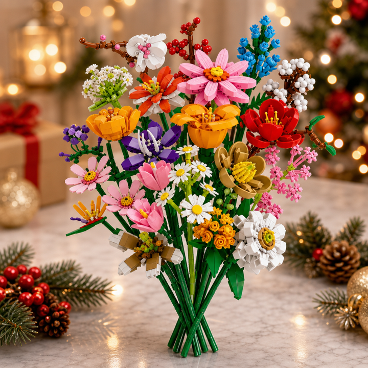 Advent Bloom – 24-dagars kalendarz adwentowy z kwiatami för budowania