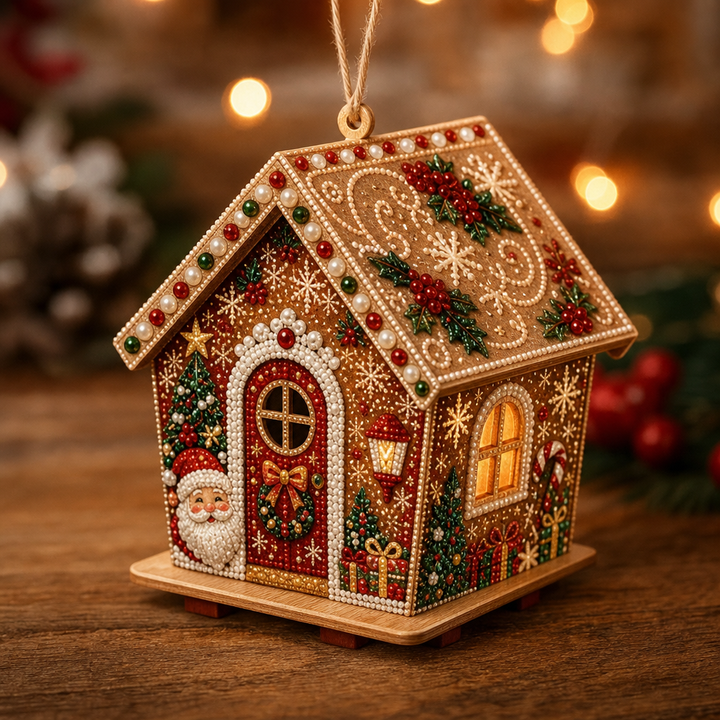 Pearlnoel – Set för tworzenia 3D Piernikowego Domku z Pereł
