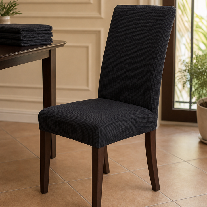 Chairloom – Stretchig överdrag på krzesło jadalniane