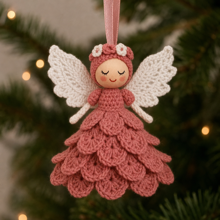 Angelmade – Set för szydełkowania aniołka dla początkujących