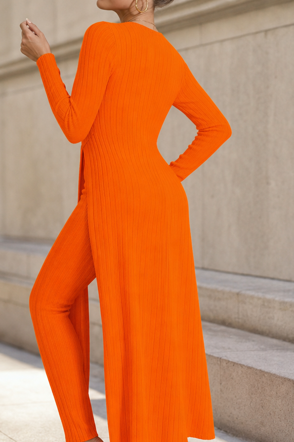 Wearbella – Set z Długim Topem i Slim Spodniami