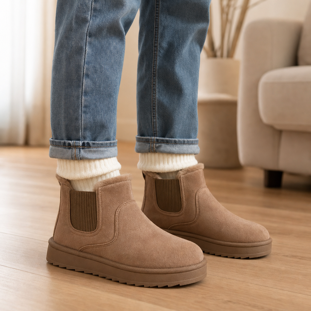 Cozywalk – Vinter Skor Slip-On med foder