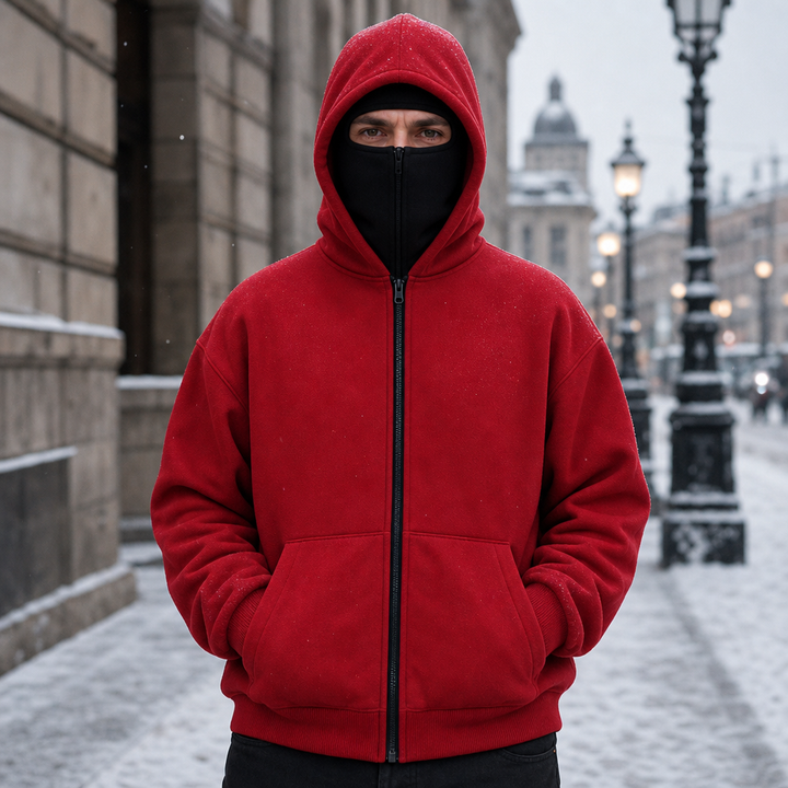 Balacloak – Kurtka z kapturem typu balaclava på dragkedja