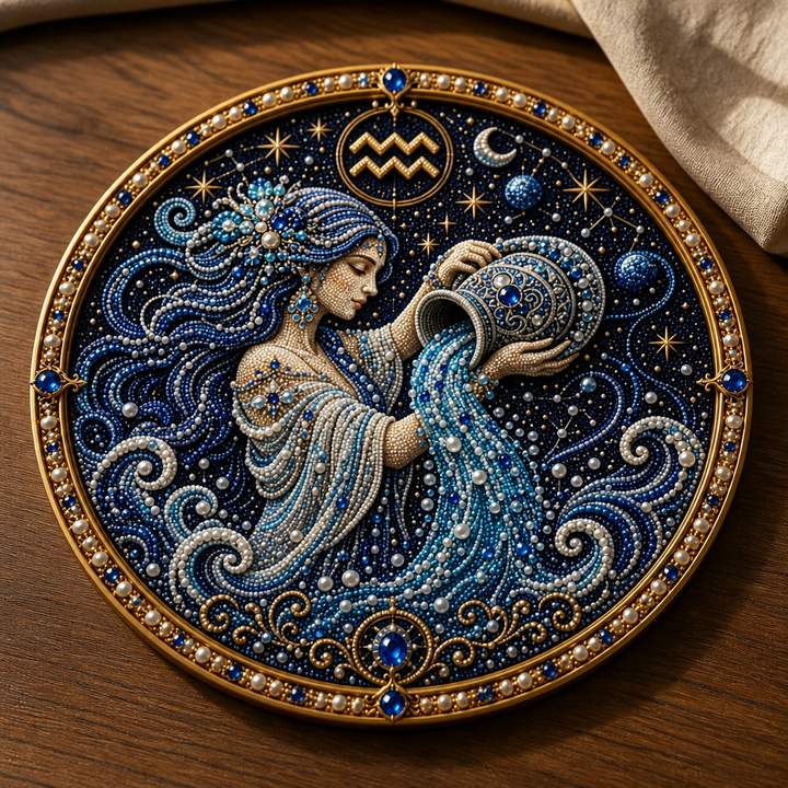 Pearlume – Set för tworzenia mozaiki z 3D perłami zodiaku