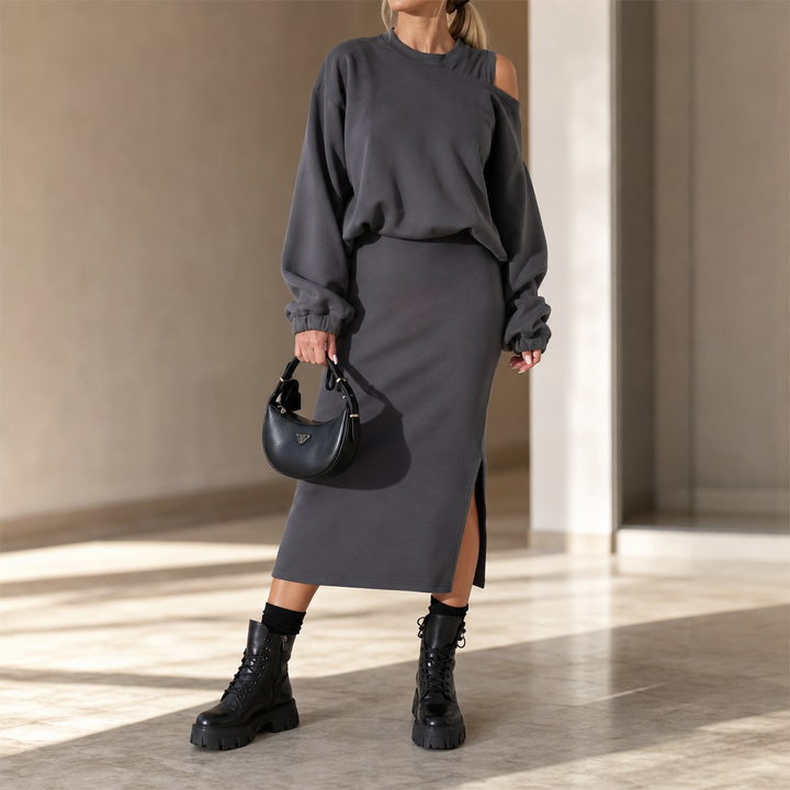 Layerly – Set bezrękawnika i bluzy med lång ärm