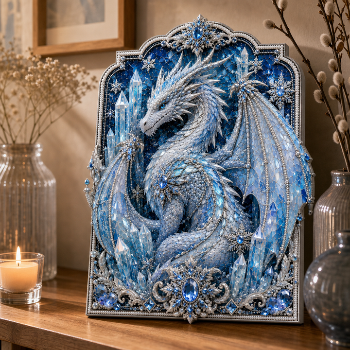 Dragonelle – Set för Sztuki Diamentowej z Kristall Smokiem 3D