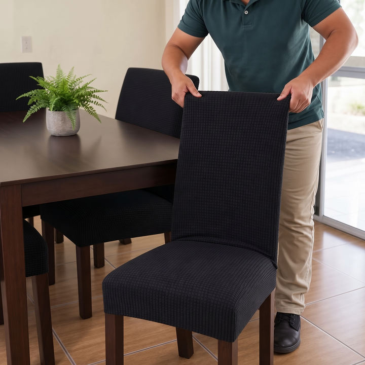 Chairloom – Stretchig överdrag på krzesło jadalniane