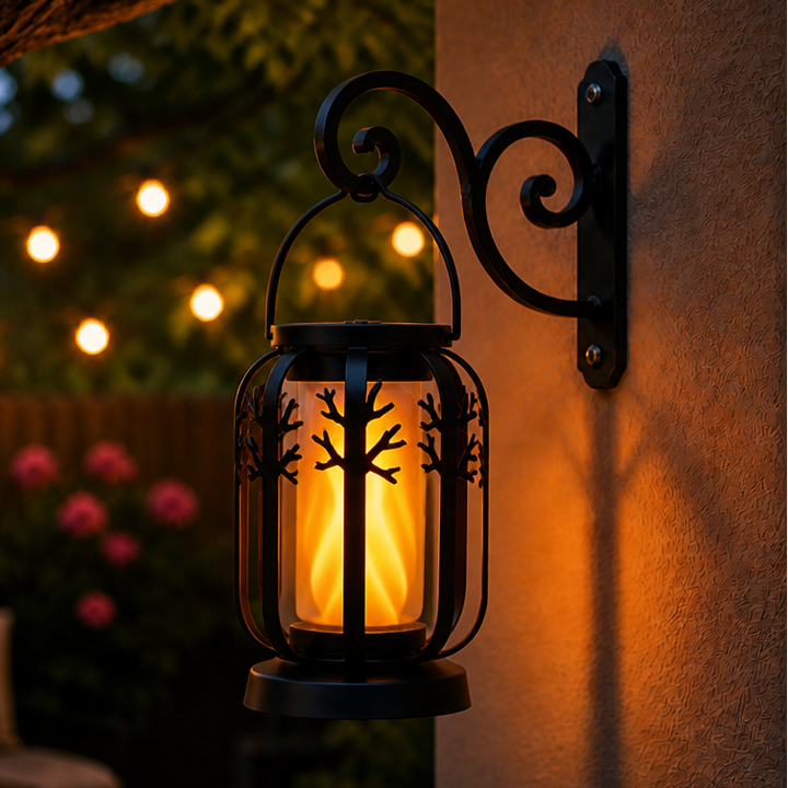 Emberlyn – Lampa wisząca z migoczącym płomieniem słonecznym