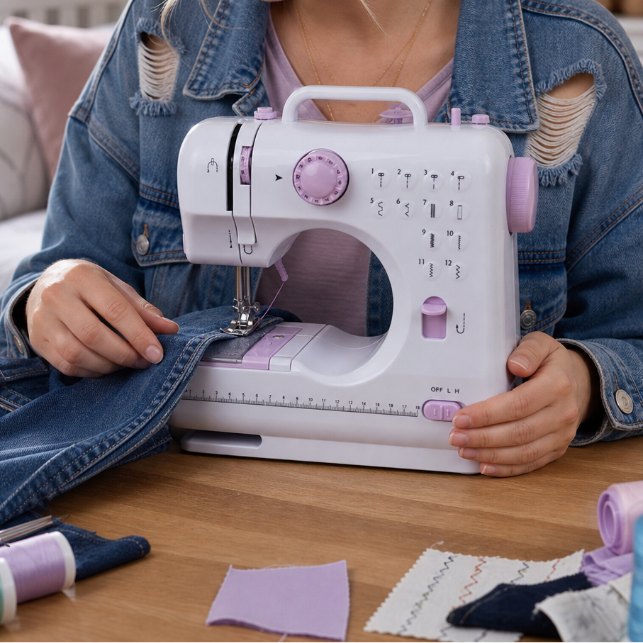 Quickstitch – Bärbar Mini Maszyna för Szycia