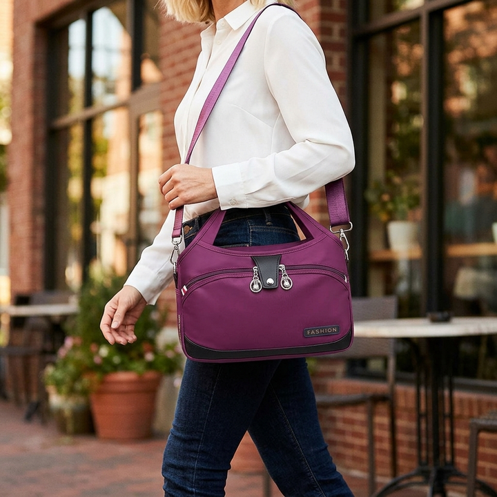 Vossa – Vattentät väska crossbody z 10 kieszeniami
