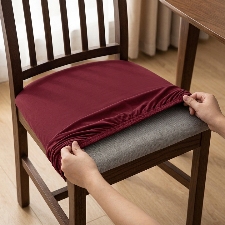 Chairwell – Elastiska Vattentäta Överdrag på Siedziska Krzeseł (Set 4)