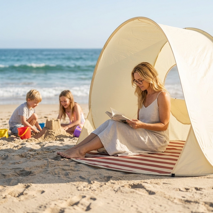 Shadespring – Omedelbartowy namiot plażowy