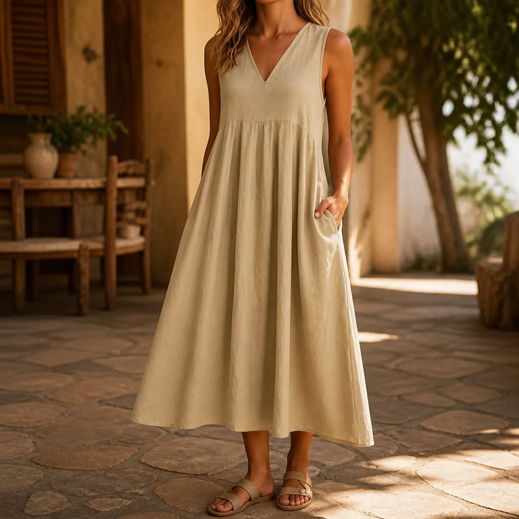 Wearbella – Midi Klänning z Kieszeniami, Som Verkligen Wykorzystasz