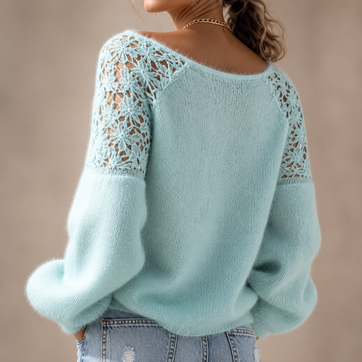 Wearbella – Tröja w koronkowym stilu, som ser ut elegant, a inte zwyczajnie