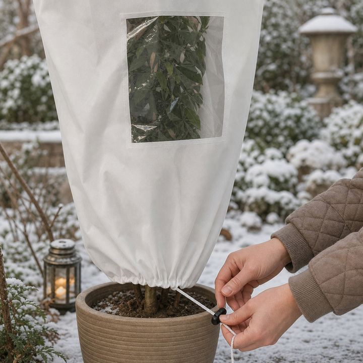 Frostview – Överdrag på rośliny med dragkedja