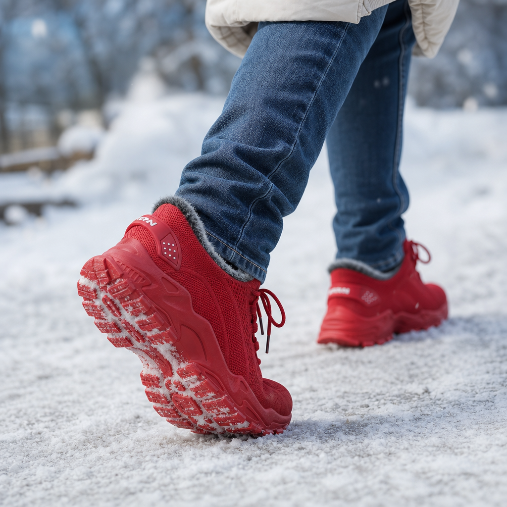 Warmstep – Vinter Sneakers z Fleece