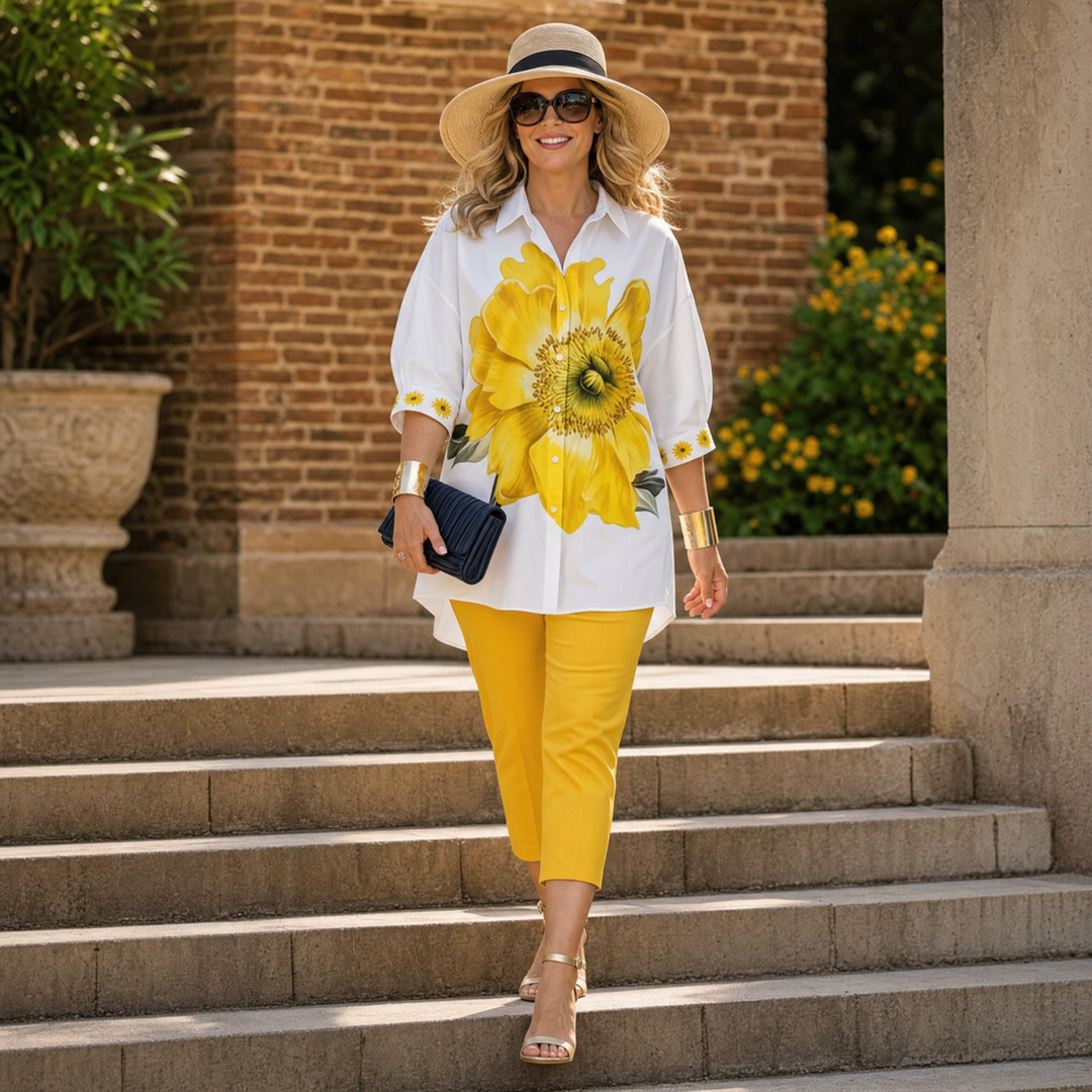 Florenza – Przesadny Blommig Top