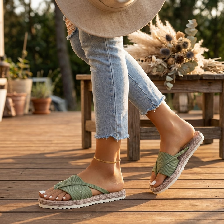 Lunara – Mjuka sandaler w stilu espadryli