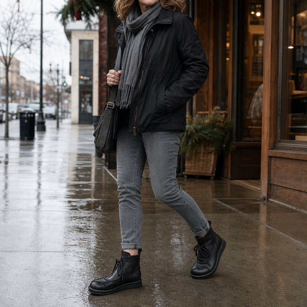 Vintara – Vintage Boots på Sznurowanie