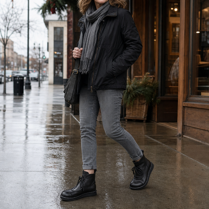 Vintara – Vintage Boots på Sznurowanie