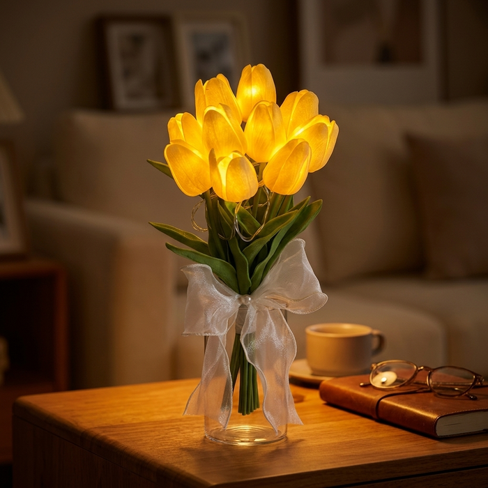 Tulara - LED Tulipanowy Bukiet Świetlny