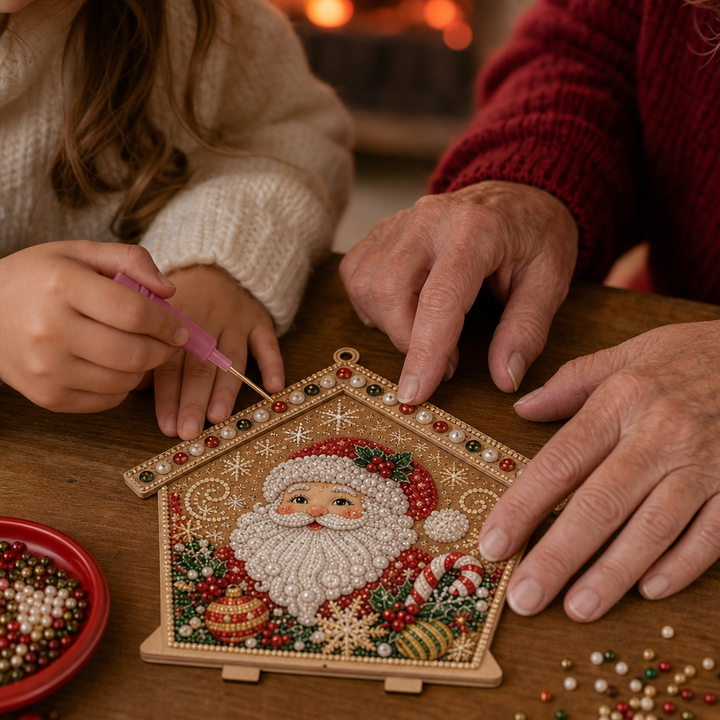 Pearlnoel – Set för tworzenia 3D Piernikowego Domku z Pereł