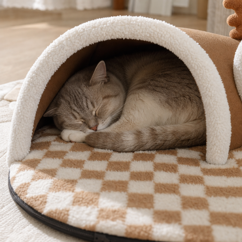 3-w-1 Przytulny Tunel dla Katt