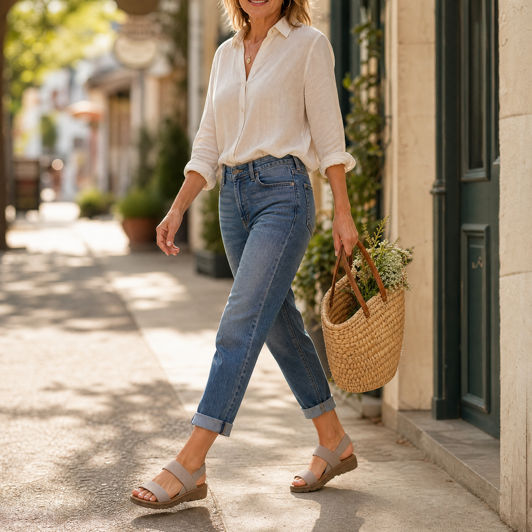 Mirelle – Sandaler spacerowe z elastycznymi band