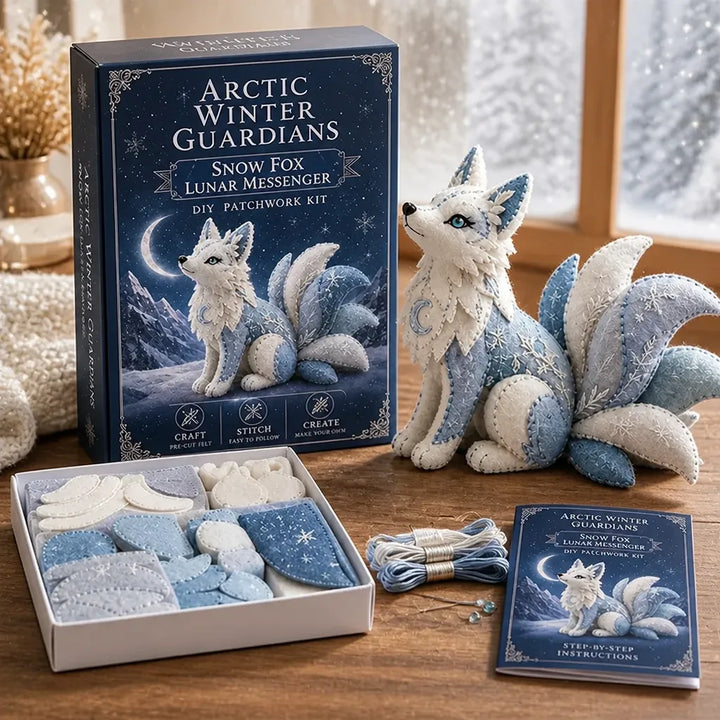 Stitchling – Vinter strażnik DIY Set för szycia z filcu dla początkujących