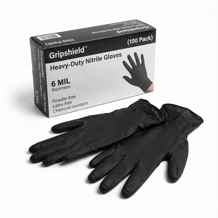 Gripshield - Rękawice nitrylowe o stor wytrzymałości (opakowanie 100 szt.)