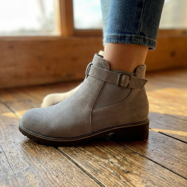 Stridella – Dam boots z zamszu