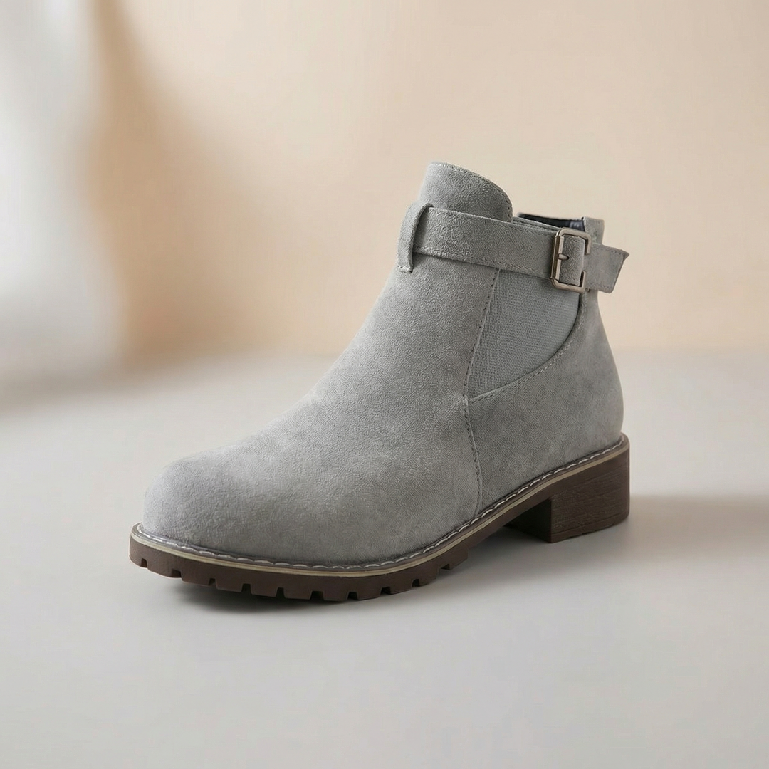 Stridella – Dam boots z zamszu