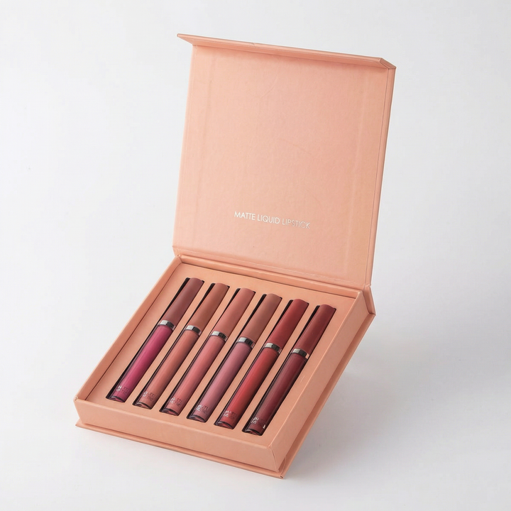 Velura – Set 6 matowych pomadek w płynie