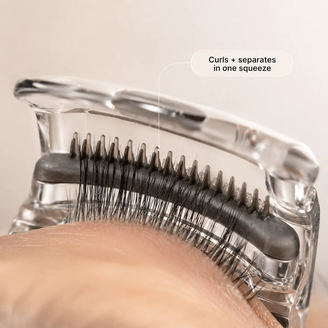 LashLift – Transparent zalotka för rzęs med inbyggd grzebieniem