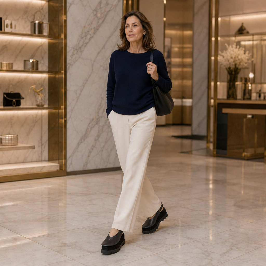 Wearbella – Płaskie Mokasyny z Podeszwą på plattform