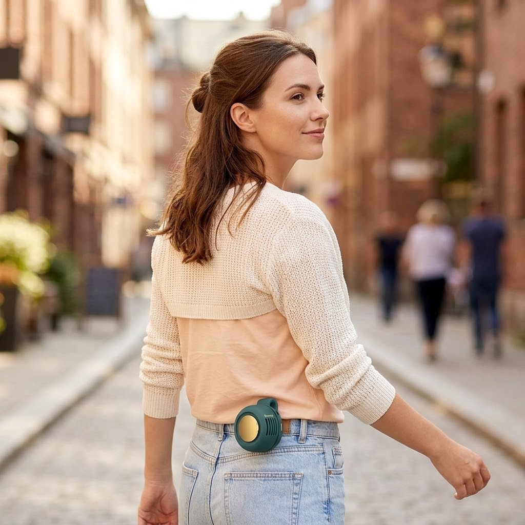 Breezly – Trådlös wentylator på klips
